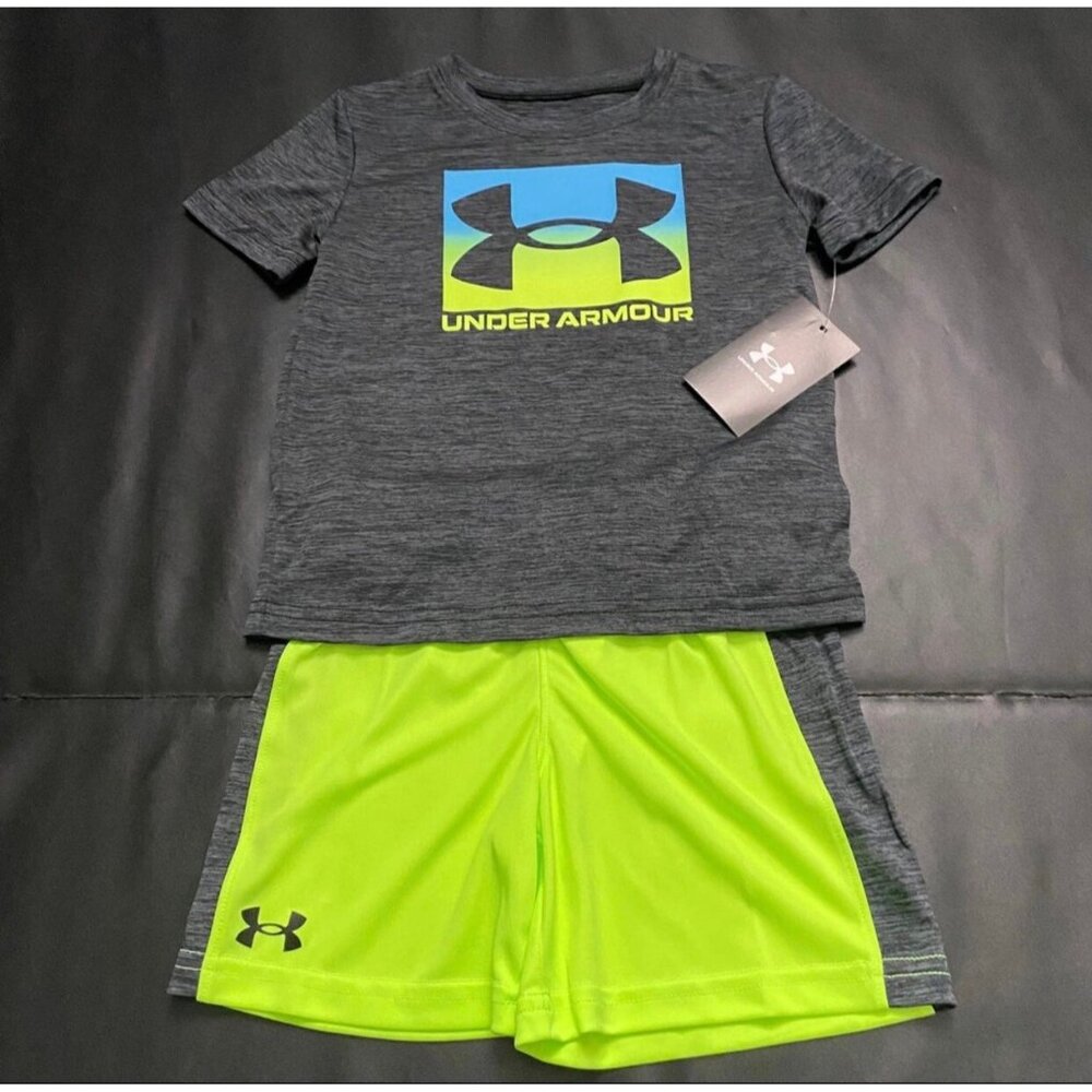 NWT Under Armour Athletic Set Boys Size 3T